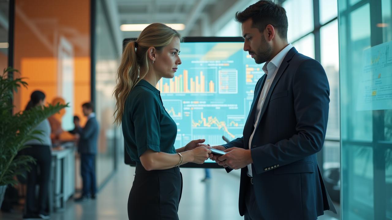 ทีมงาน Borealis Stratagem ทำงานร่วมกันในออฟฟิศที่ทันสมัย